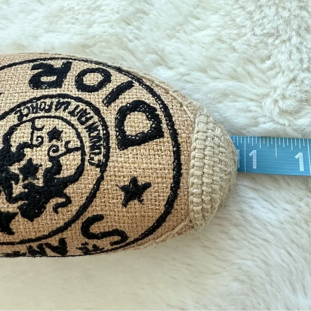 NEW!! Christian Dior Granville Beige Union Espadrilles size 40 EU Retail 850$